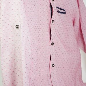 Craft+ Loft salmon button up shirt